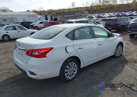 2018 Nissan Sentra S from USA, damaged, VIN 3N1AB7APXJY316843